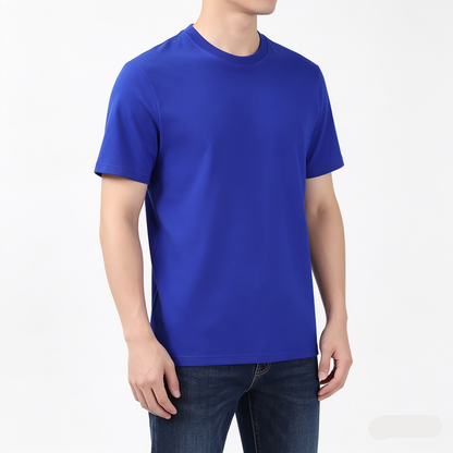 Unisex 100% Cotton O-Neck T-Shirt Short Sleeve M-4XL