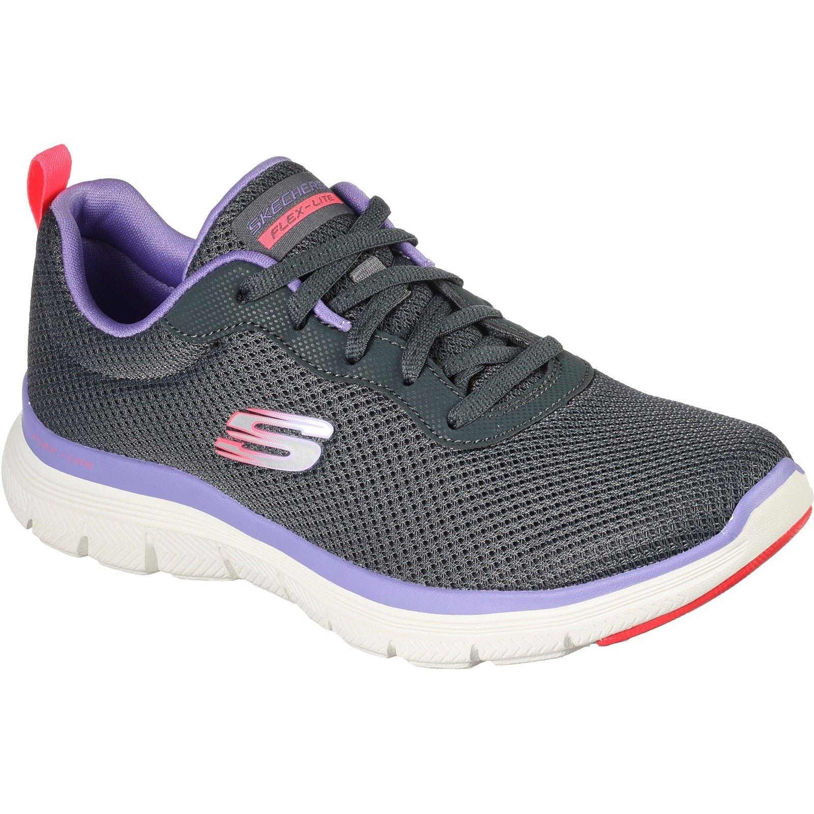 Skechers (GAR149303) Ladies Sports Flex Appeal 4.0 Brilliant View in UK 2 to 8
