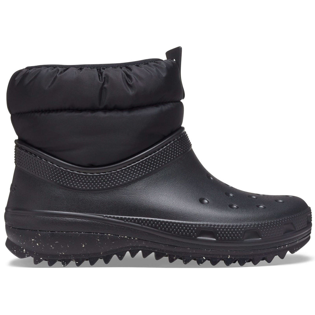 Crocs Women's Classic Neo Puff Shorty Boot in Black 4 to 8