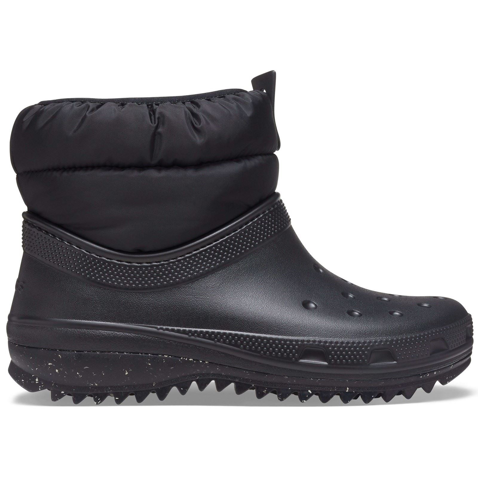 Crocs Women's Classic Neo Puff Shorty Boot in Black 4 to 8