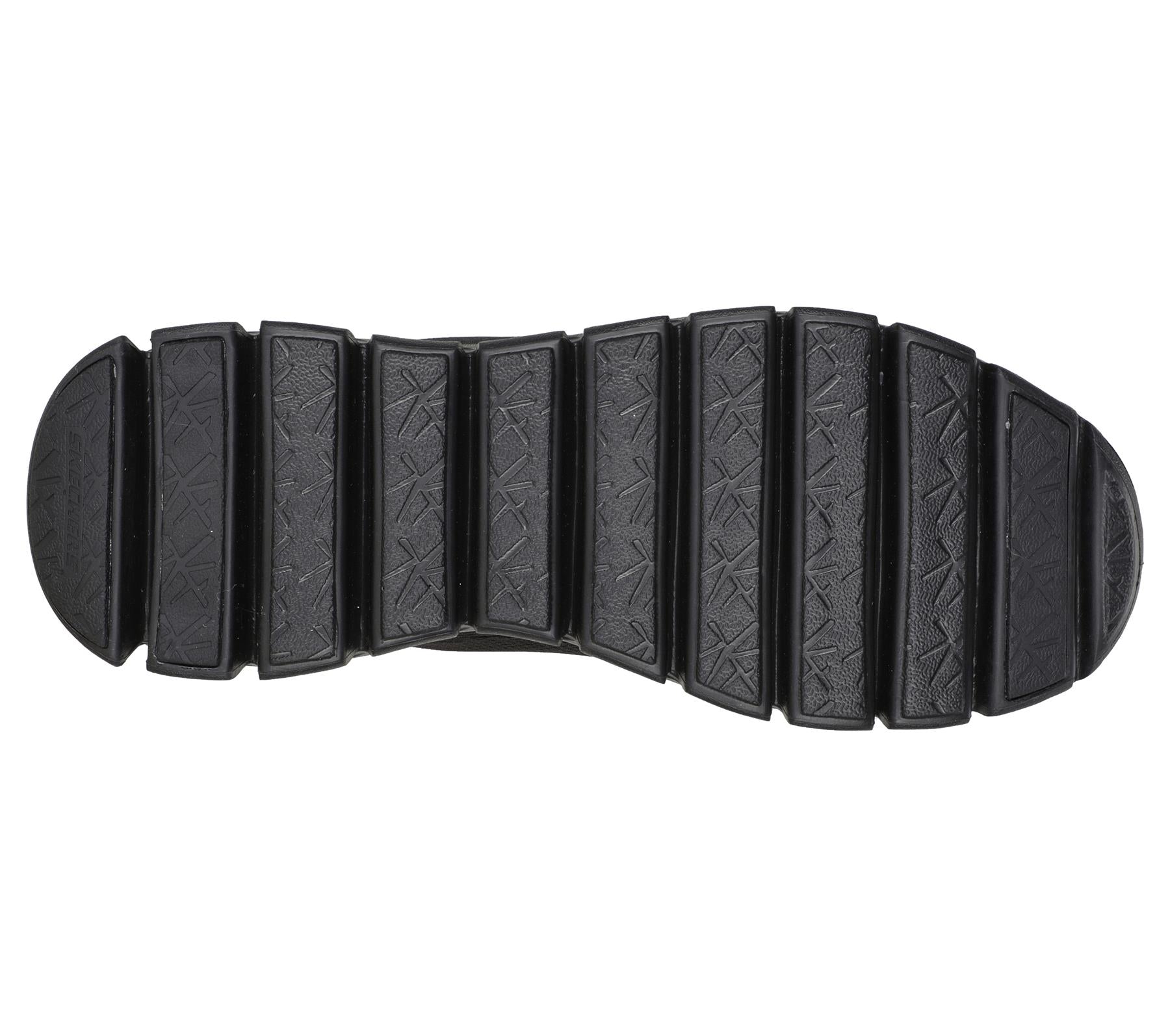 Skechers Men's Glide-Step Fasten Up Sneaker shoes in Black in UK 6 to UK 13