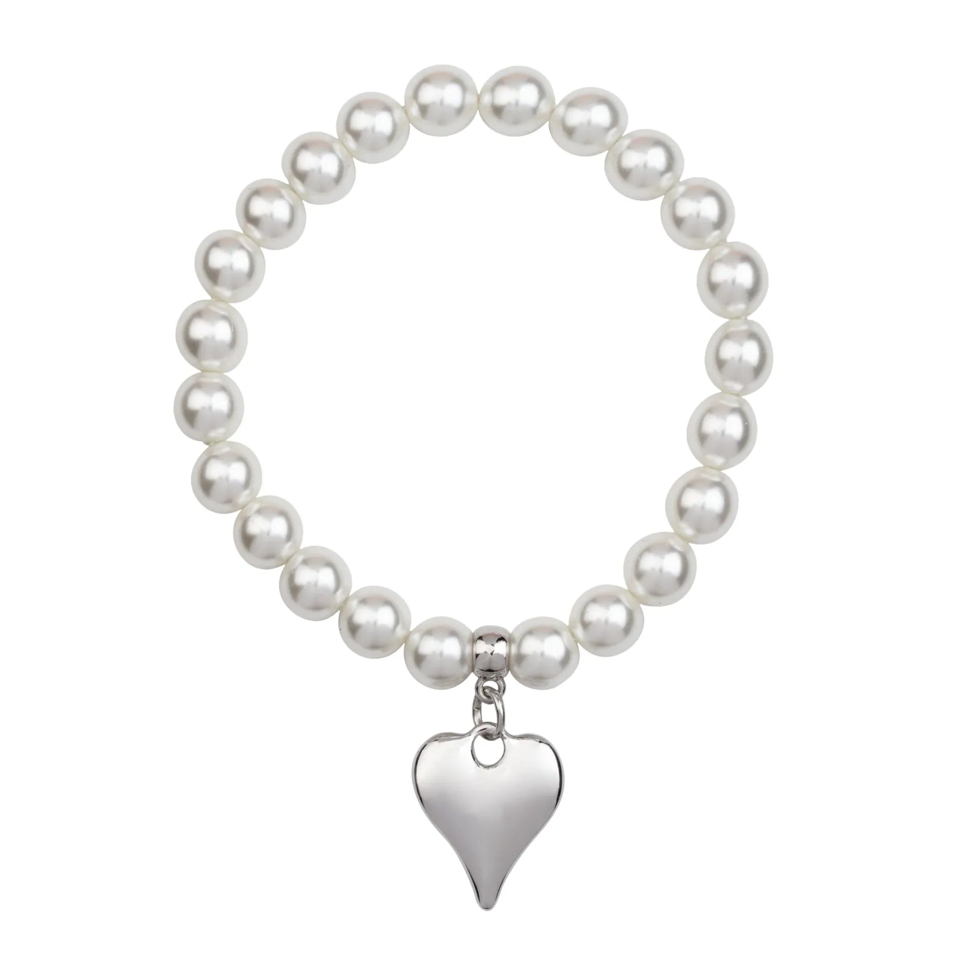 Mother of Pearl Heart Bracelet - SALE