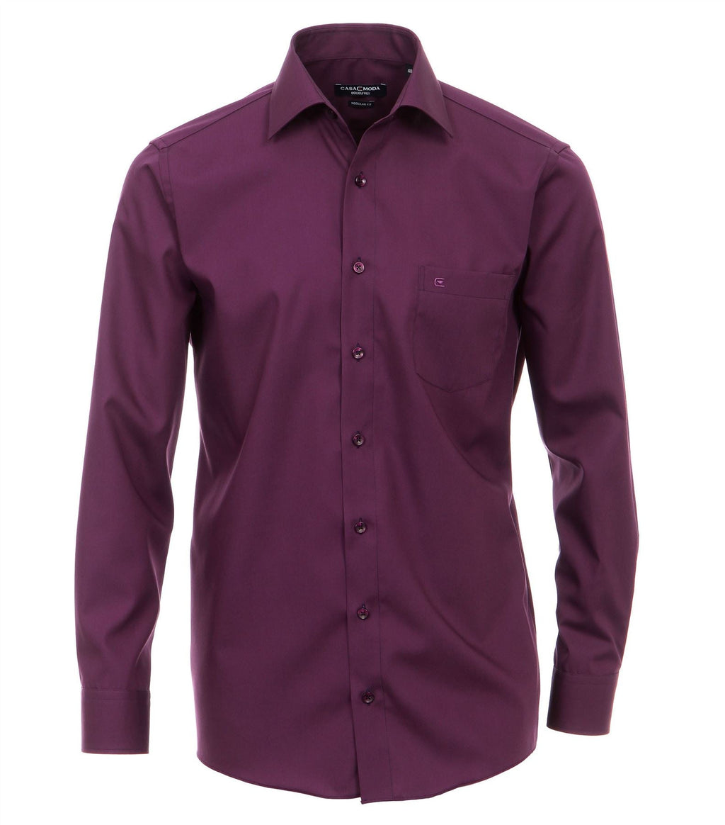 Casa Moda Pure Cotton Kent Collar Long Sleeved Business Shirts