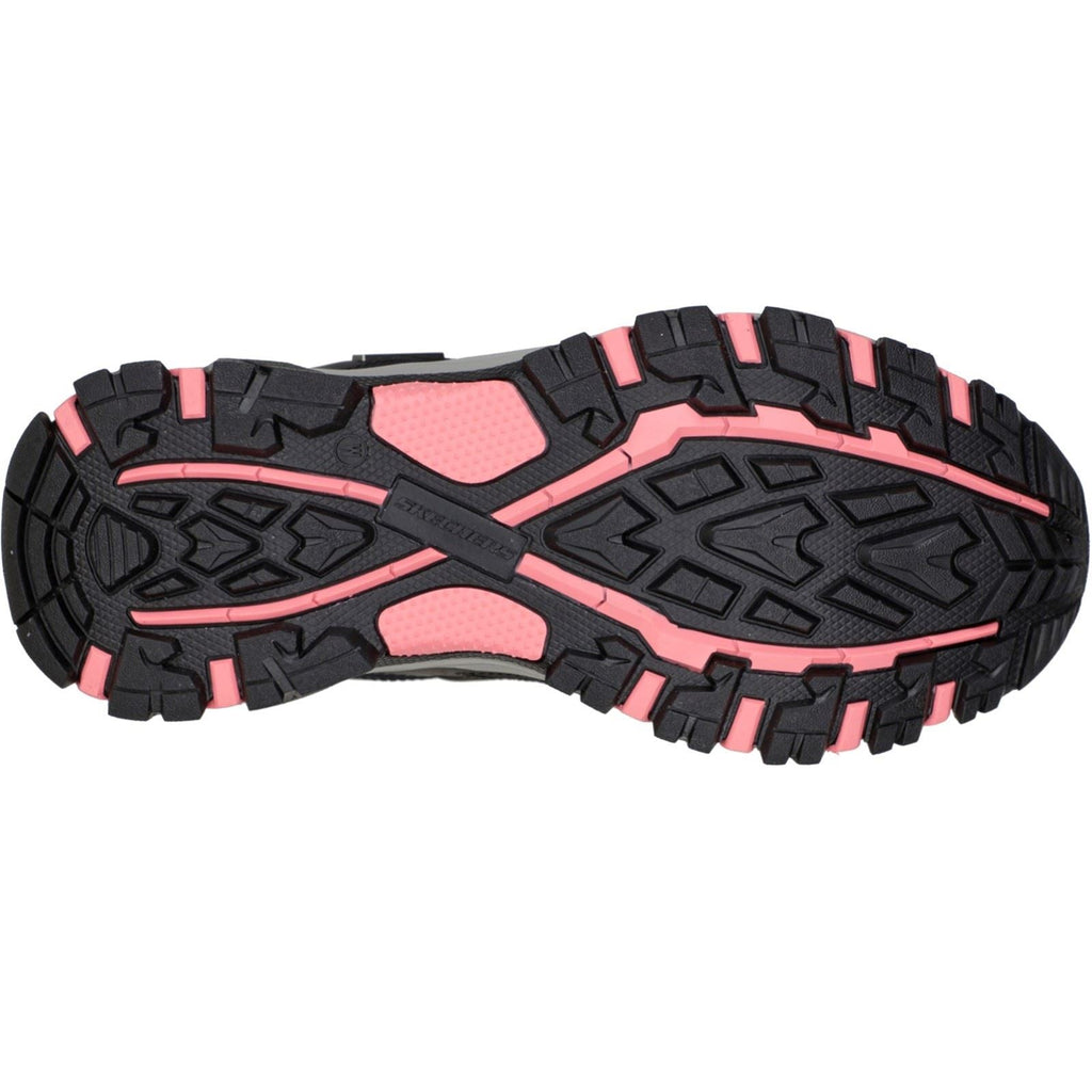 Skechers (GAR167003) Women's Selmen West Highland Hiking Wide Shoe in Black/Charcoal 4 to 8