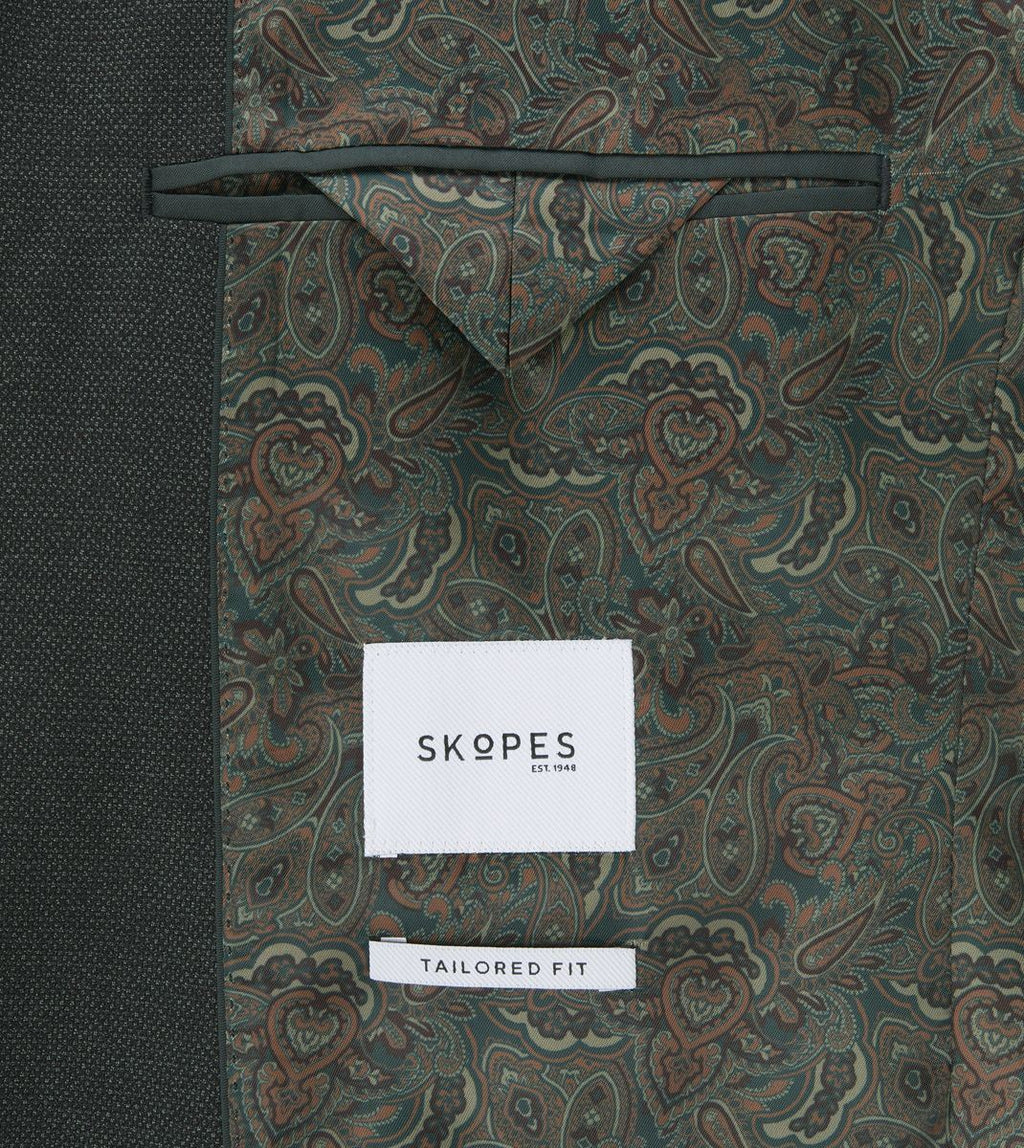 Skopes Harcourt Slim Suit Jacket For Men's in Green, 34S to 52L