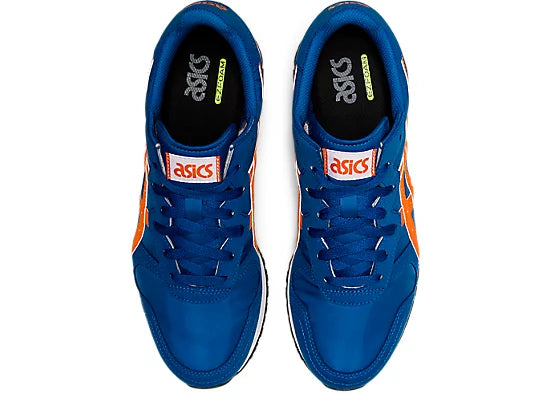 Asics Mens Oc Runner (1201A388) Ez Foam Lace Up Trainers in Lake Blue/White 9 to 13