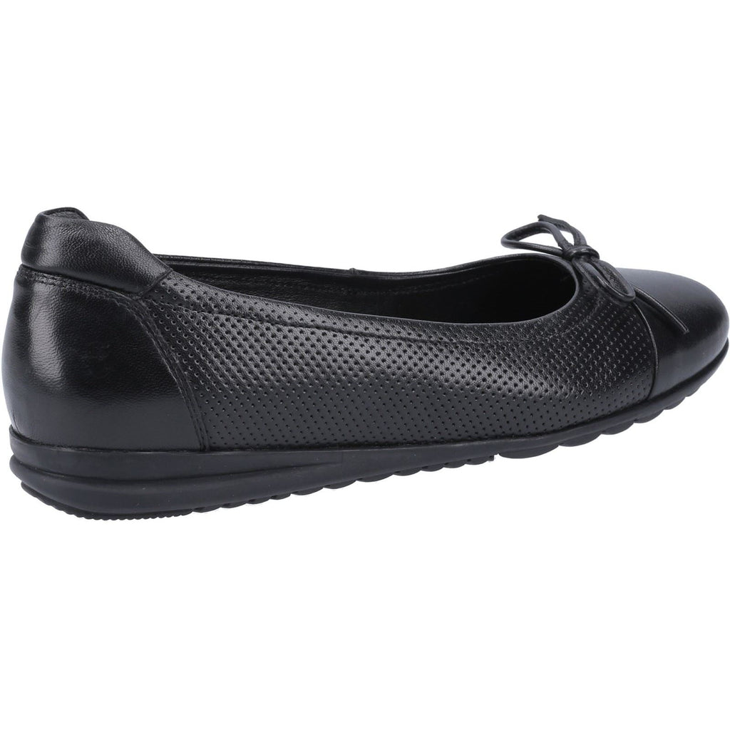 Hush Puppies Jolene Slip Ons Ladies Shoes in Black
