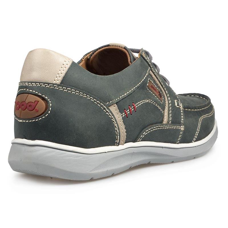 Pod Mens Casual lace up shoe - Hawk 2 Navy