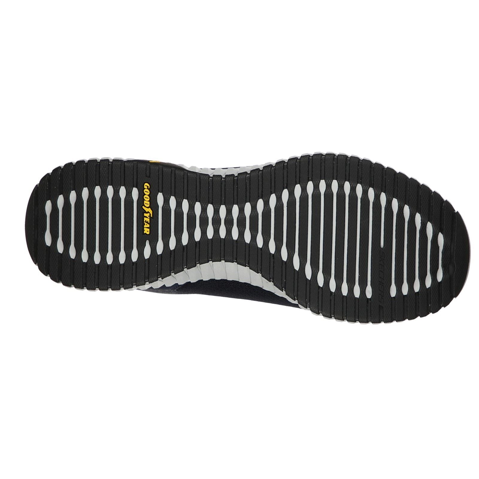 Skechers Elite Flex Prime Take Over Sport Shoes Mens Sports in  Navy Yellow