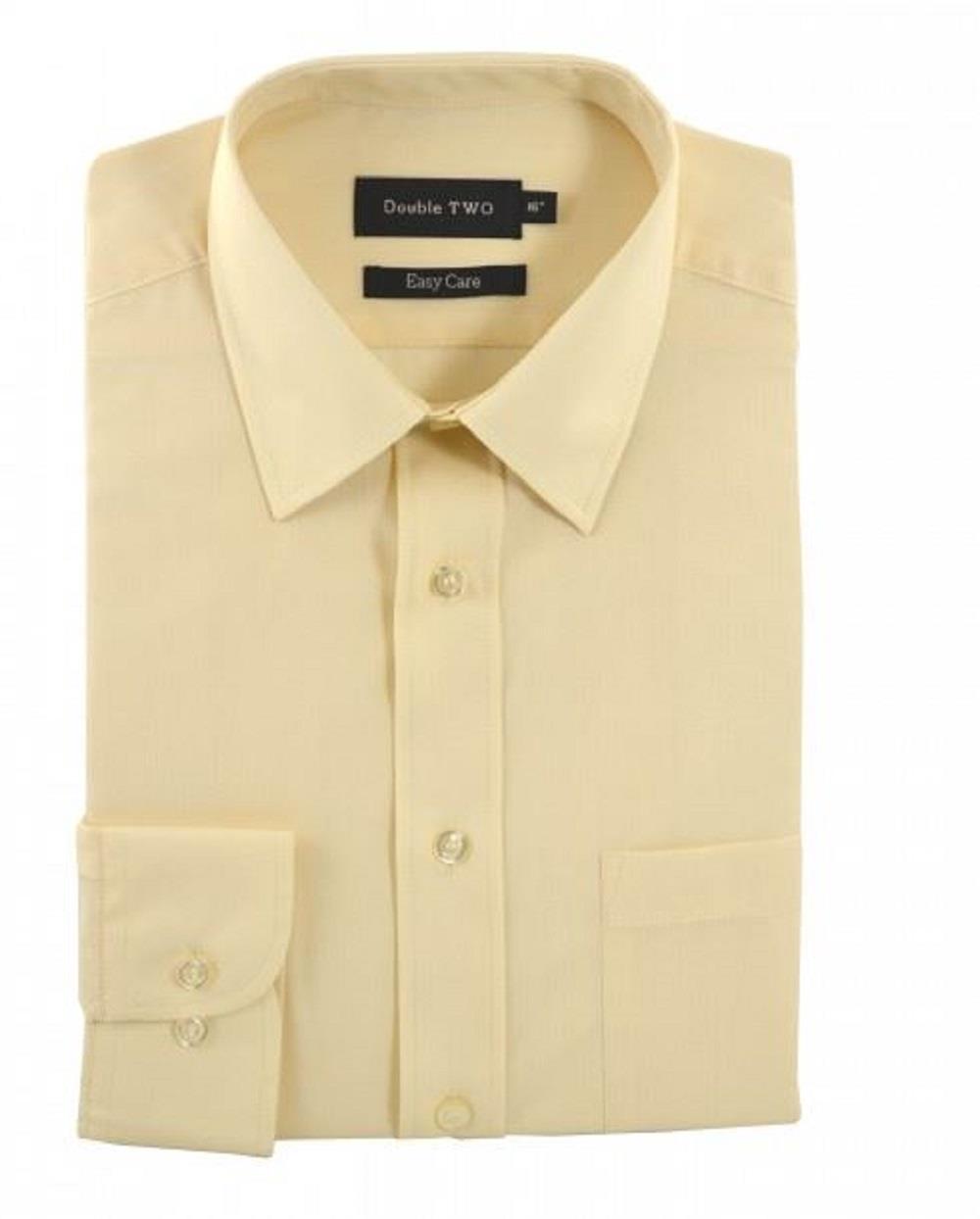 Double Two Men's Classic Fit Cotton Blend Long Sleeve Shirt (3300) in Size 14.5 to 18, For other sizes please search 3300