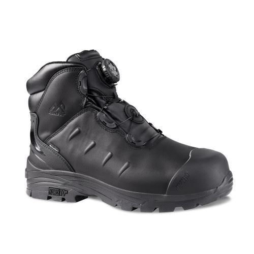 Rock Fall RF709 Lava Internal Metatarsal Waterproof Boa Safety Boot in 6 to 12, Black