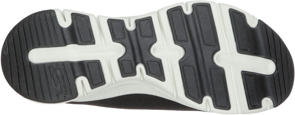 Skechers Arch Fit Sunny Outlook Sports Shoe Ladies Sports in Black/White