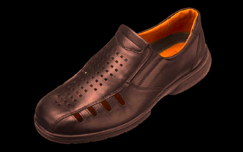 DB Shoes Mens Big Size Wide Fit (4E) Casual Summer Leather Shoes Size 7 - 14, 2 Colours