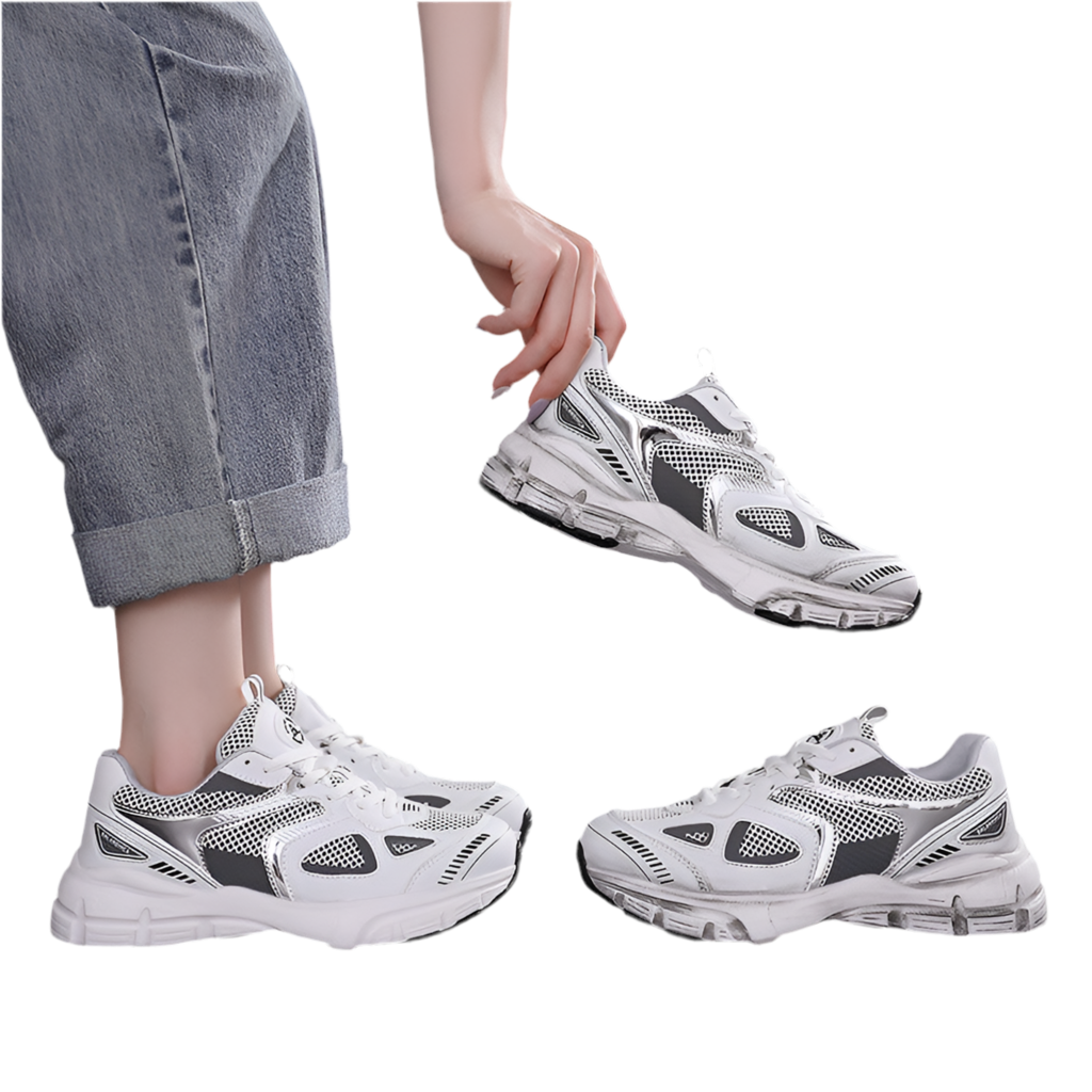 New Women's Casual Mesh Breathable Couple Sneakers
