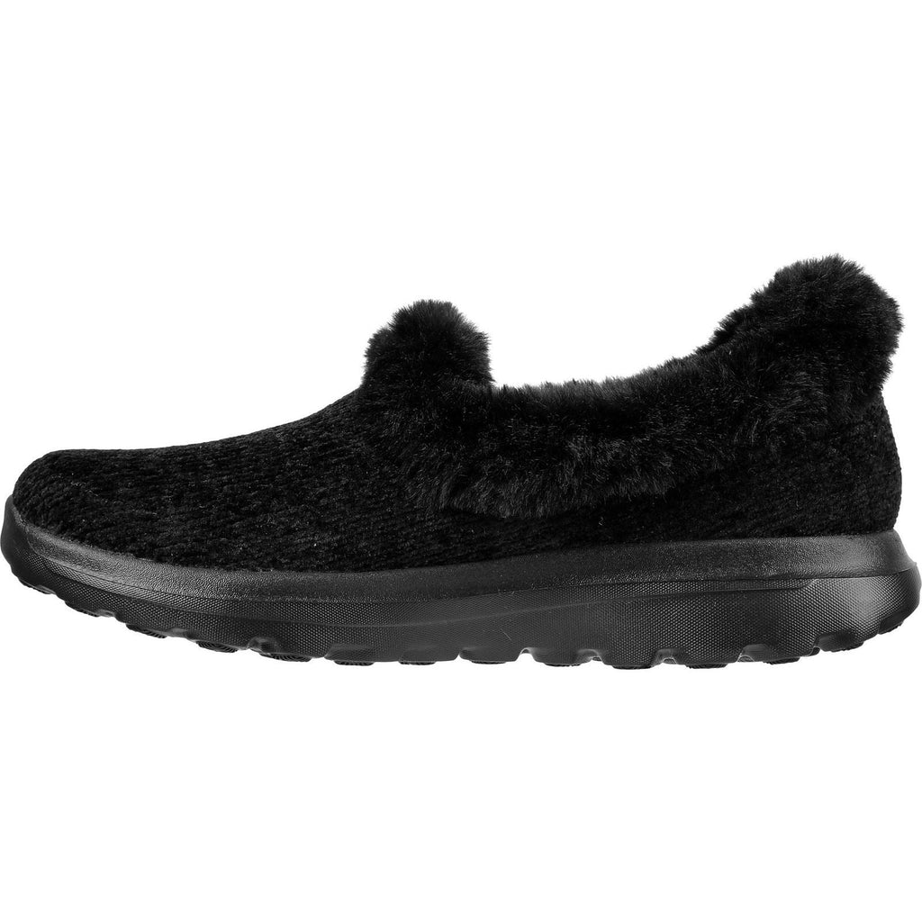 Skechers (GAR175051) Women's GOwalk Lounge Slippers in Black 3 to 8