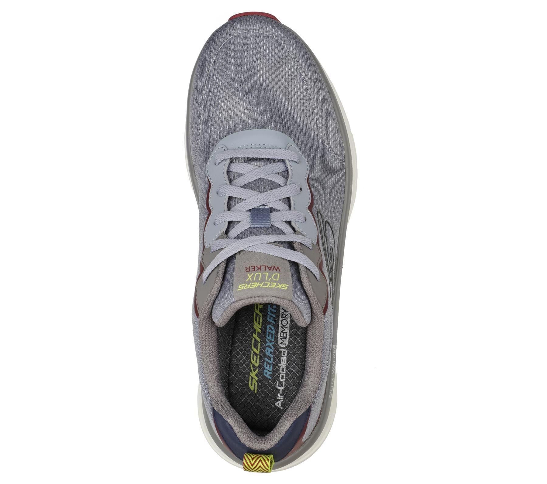 SKECHERS (232264) Mens D'LUX WALKER-SCRAMBLER Sneaker Shoes in Sizes UK 7 to UK 14