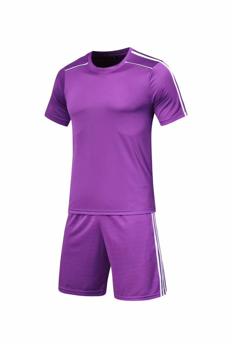 Print on Demand Men's And Women's Fashion Casual Short-sleeved Shorts Suit