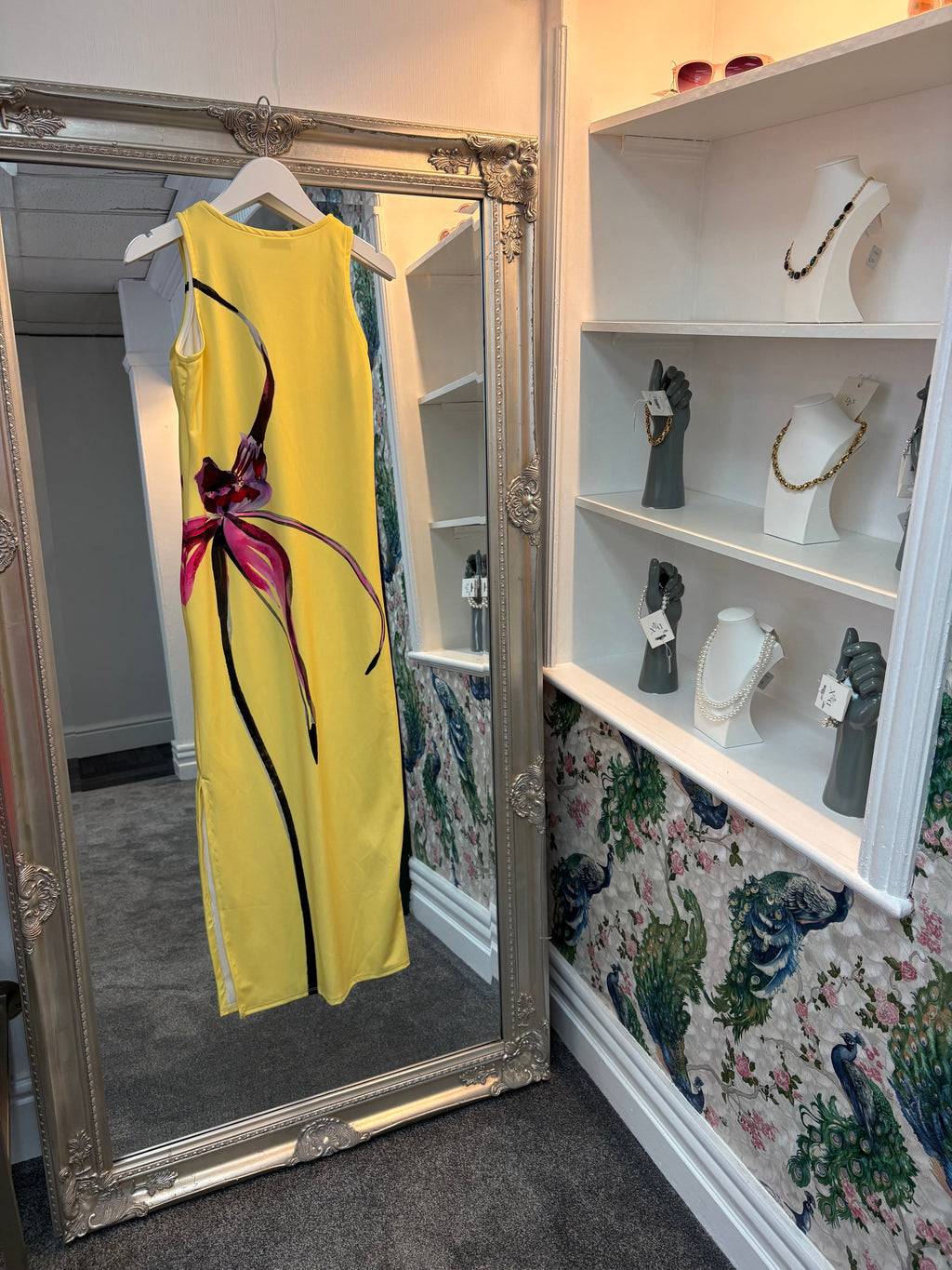 Luxtyle Floral Maxi Dress – One Size Fits 8–12