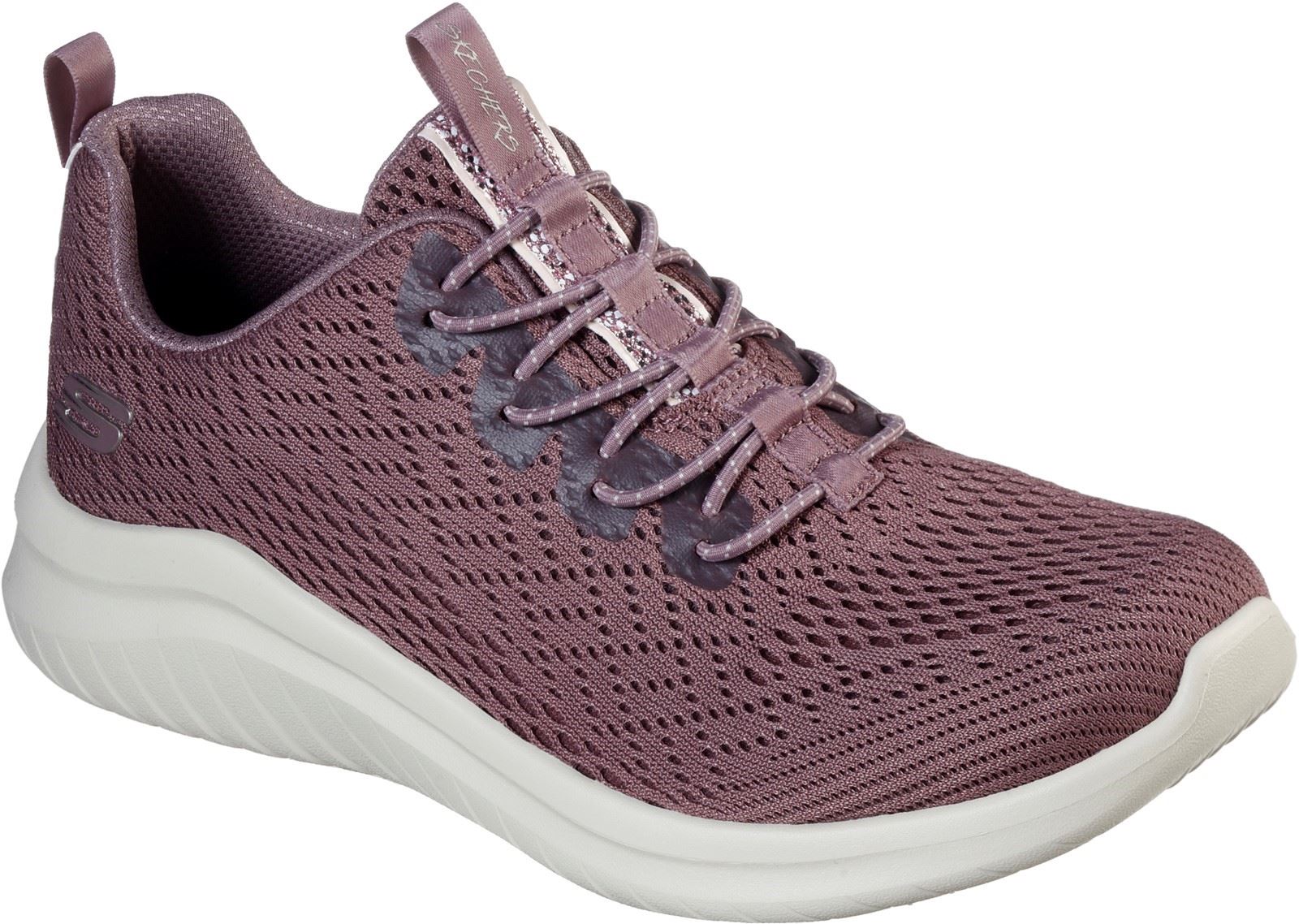 Skechers Ultra Flex 2.0 Lite-Groove Trainer Ladies Sports in Mauve