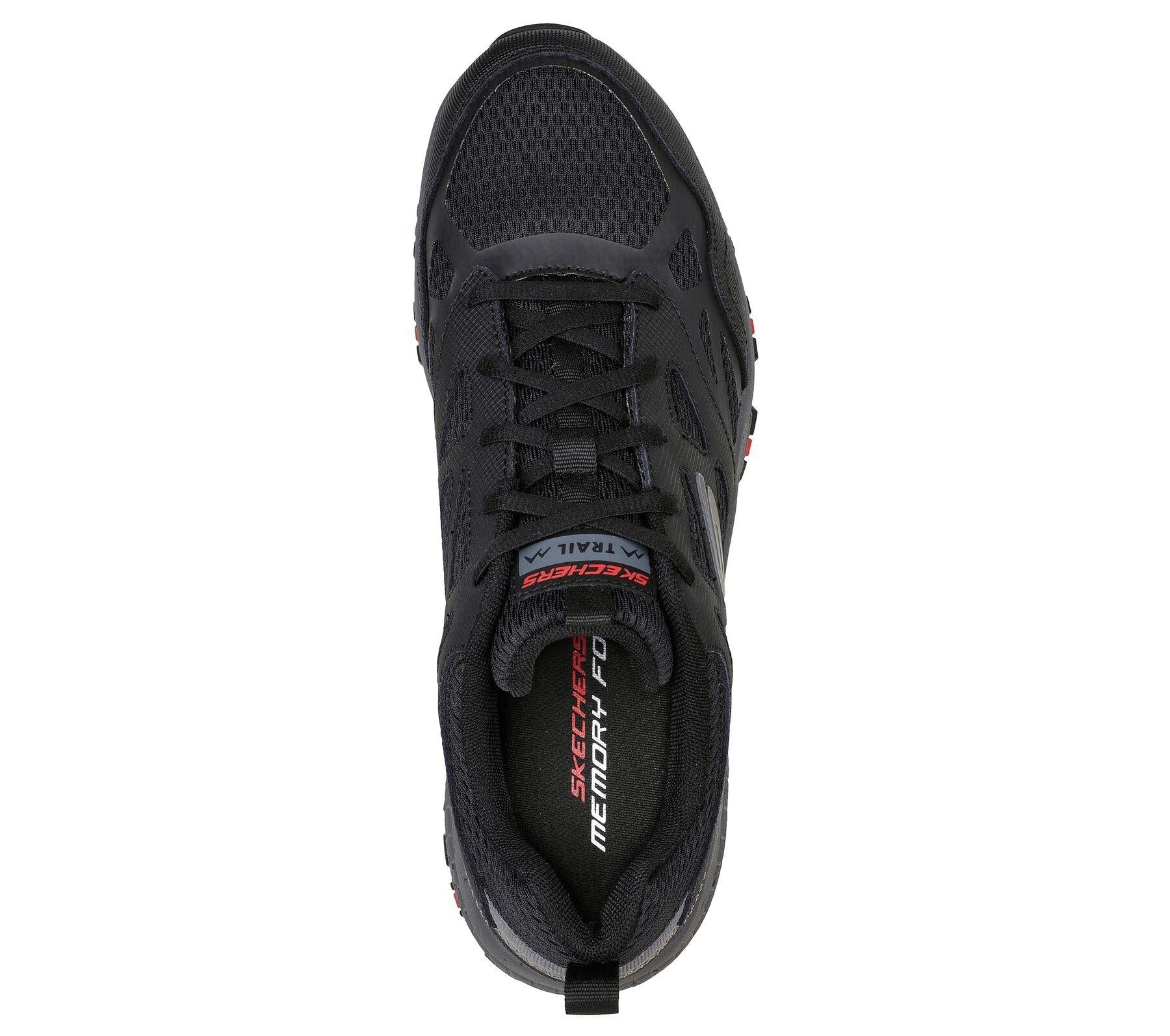 Skechers (237265W) Mens Sports Hillcrest in Black/Charcoal 7 to 13