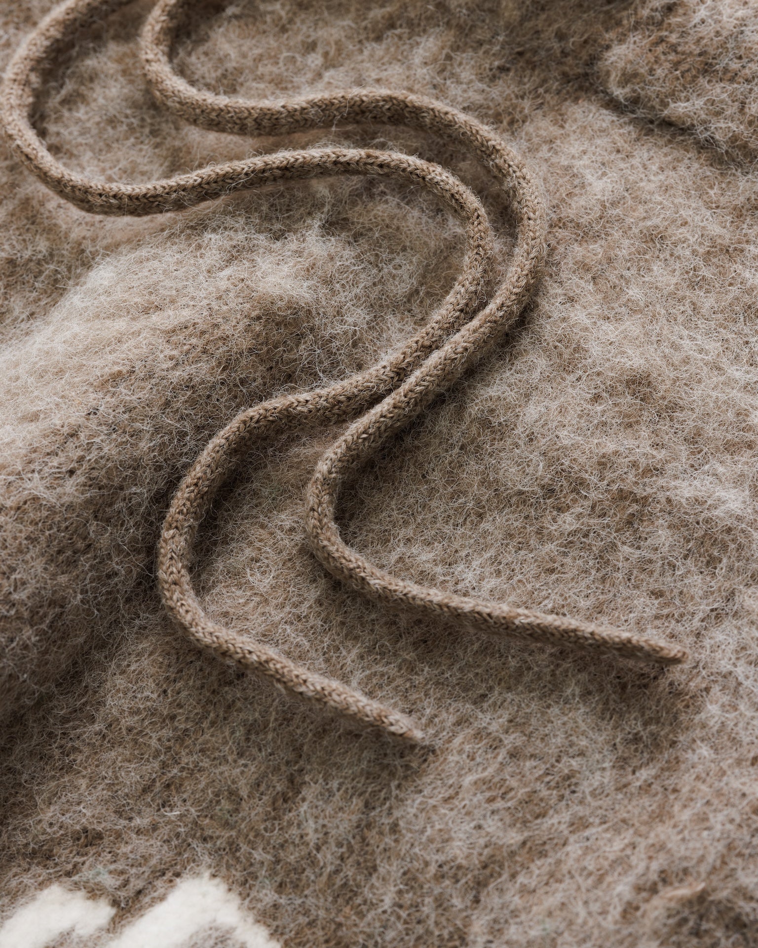 Mohair Knit BC Jogger - Taupe