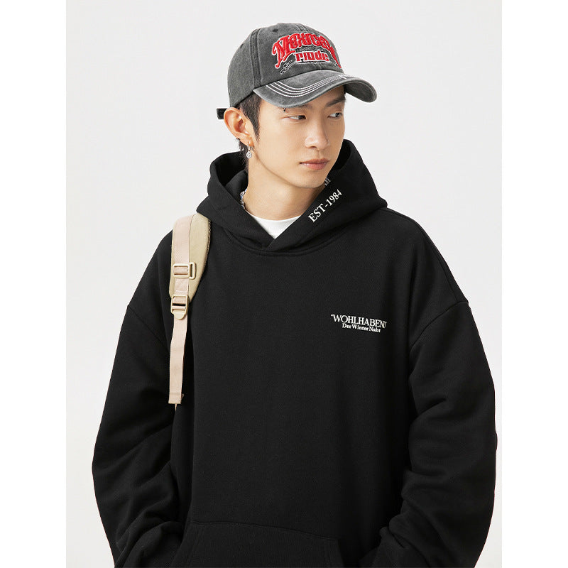 American Retro Hooded Sweater