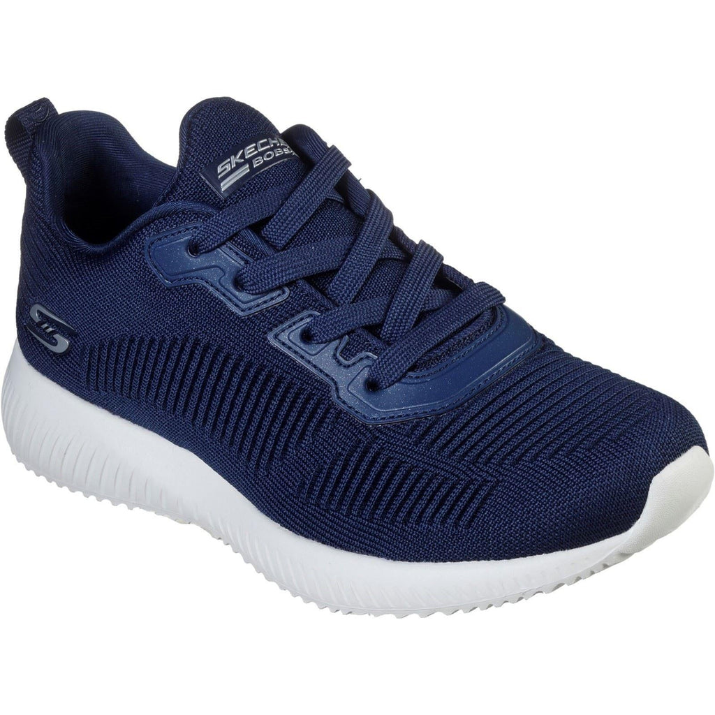 Skechers (GAR32504) Ladies Sports Bobs Sport Squad Tough Talk in UK 3 to 8