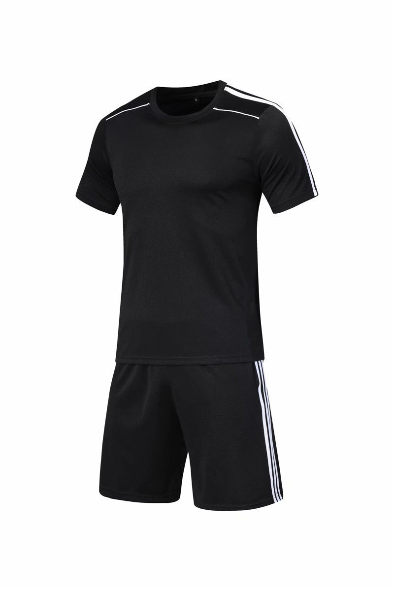 Print on Demand Men's And Women's Fashion Casual Short-sleeved Shorts Suit