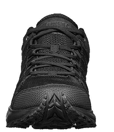 Magnum Mens Storm Trail Light Black Vegan Trainer in Black