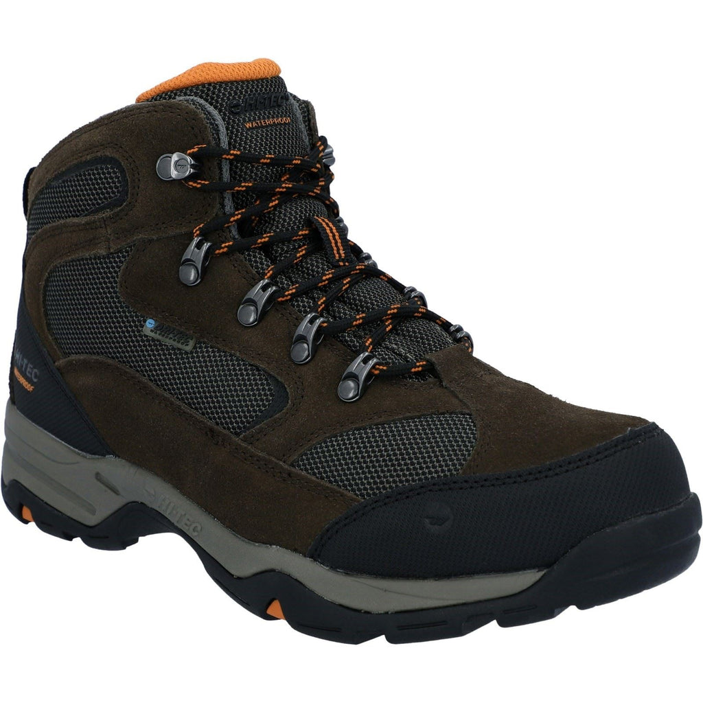 Hi-Tec Men's Storm Wide Waterproof Walking Boot in 2 Colour Options 6 to 16