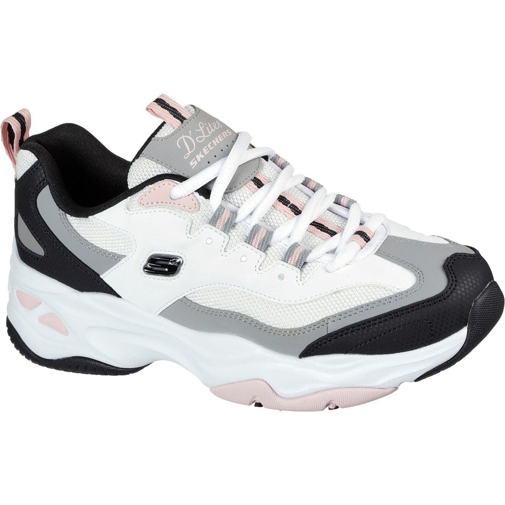 Skechers (GAR149492) Ladies Sports D'Lites 4.0 Fresh Diva Shoes in UK 3 to 8