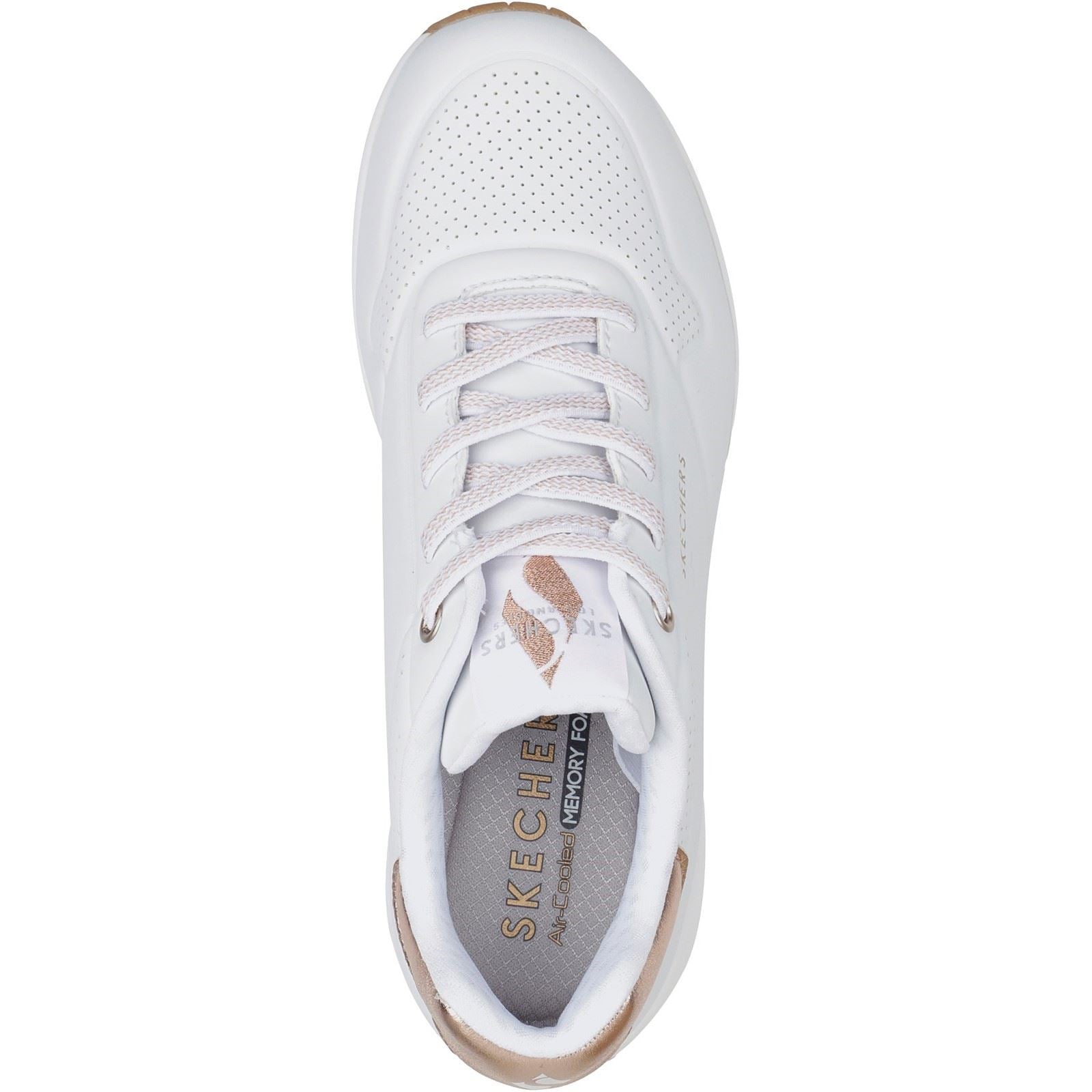 Skechers Women Trainers - Uno - Shimmer Away in 2 Colours, 3-8 - GAR155196