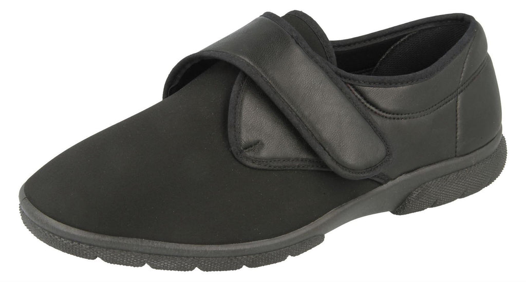 Womens (Carlton) 2V Fit By Db Shoes in Black  UK6 to  UK12