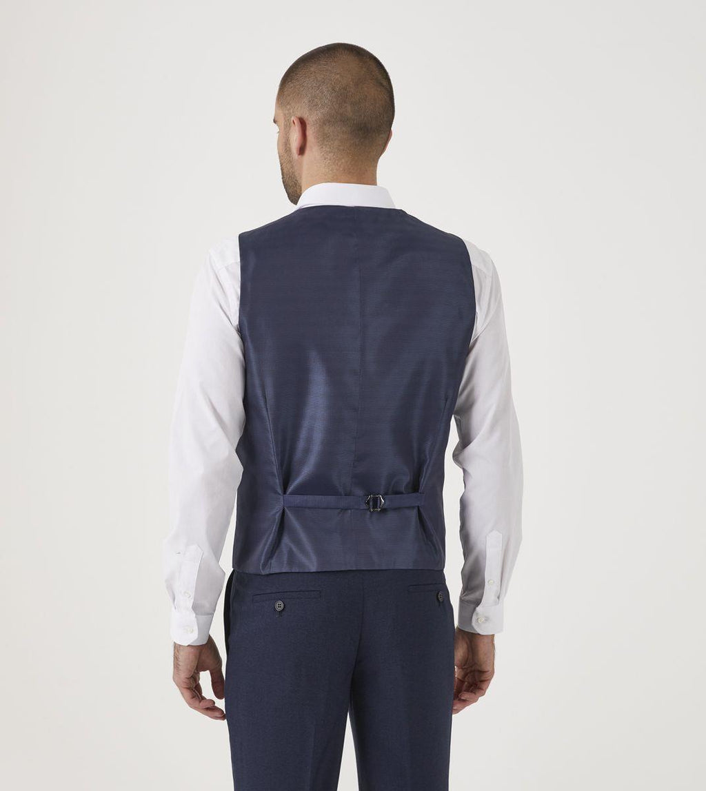 Skopes Men's Tailored Fit Harcourt Waistcoat in Navy 34 to 62 Regular