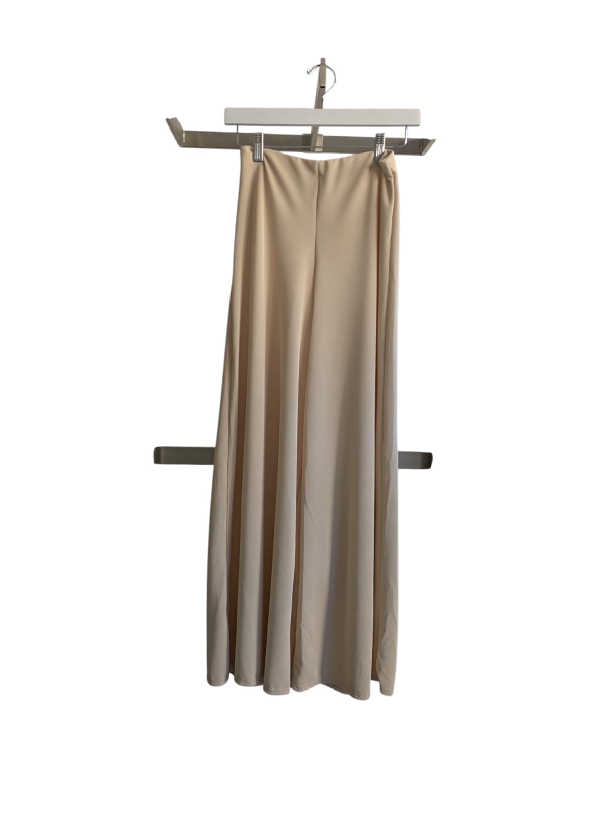 Luxtyle Ivory Wide Leg Trousers – One Size Fits UK 8–14