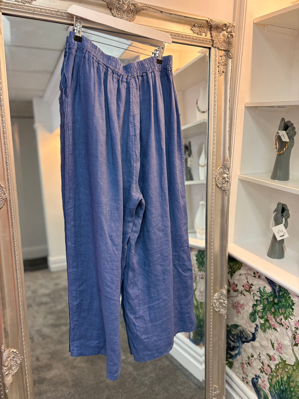 Luxtyle Linen Trousers | Wide Leg Summer Pants UK 8–20