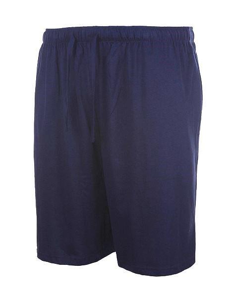 Fabrik Cotton Rich Light Weight Jersey Shorts With Twin Pack For Men in Black/Navy, 2XL-8XL