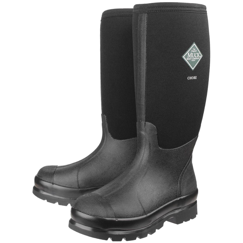 Muck Boots Unisex's Chore Classic Hi Patterned Wellington in 2 Colour Options 2 to 13