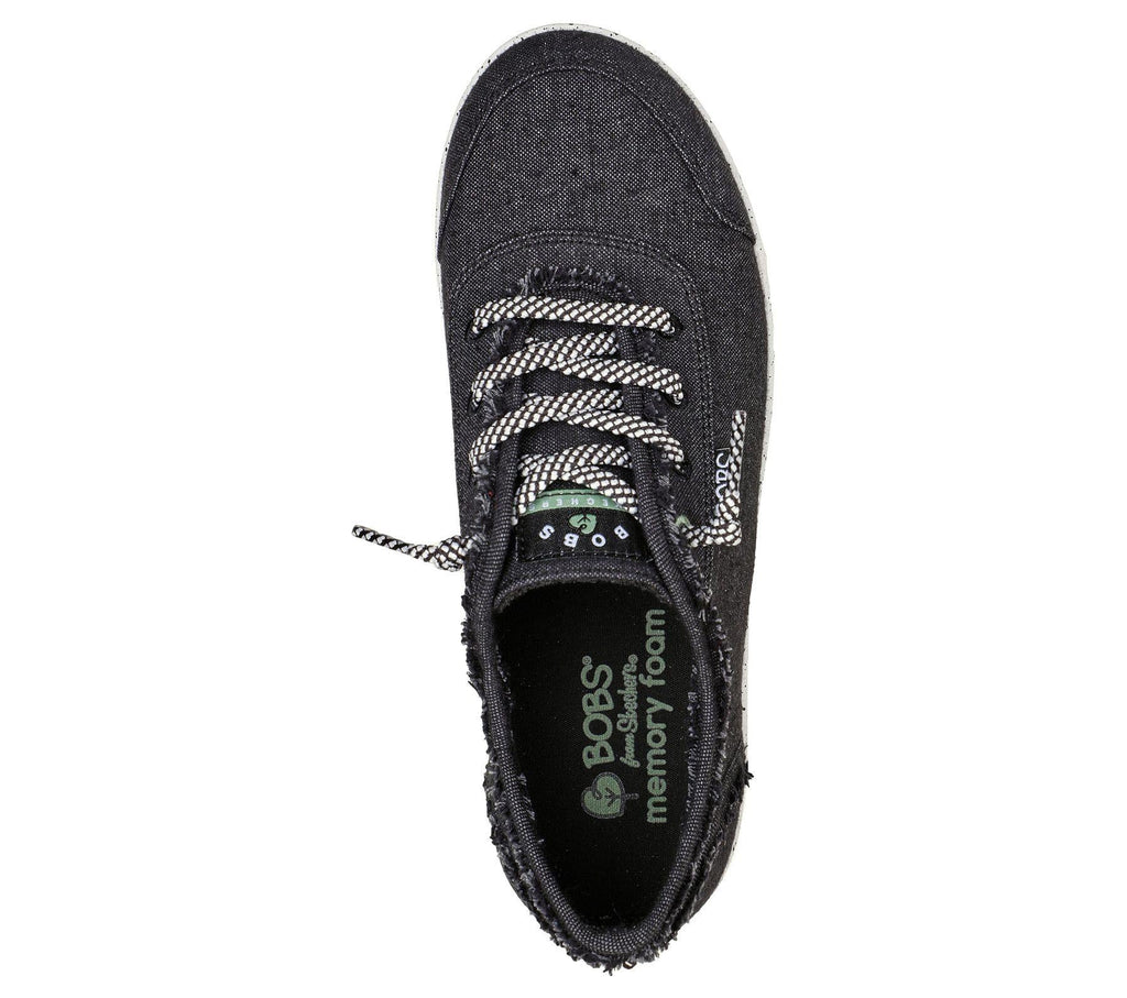 Skechers (GAR113537) Canvas Ladies Summer Bobs B Cute Clean Life Shoes in UK 3 to 8