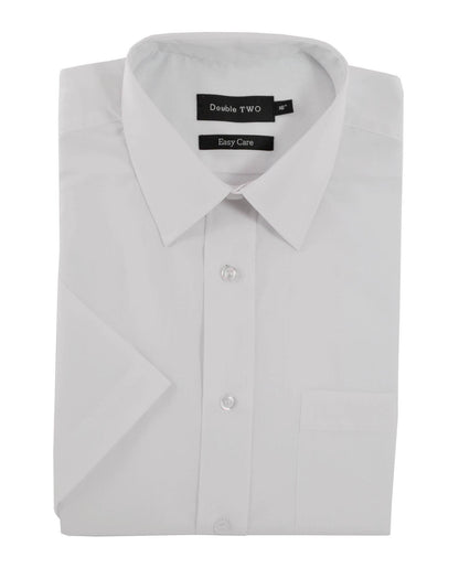 Double Two Men's Classic Cotton Blend Shirt 6 Colours Collar 14.5–23" - additional view 16