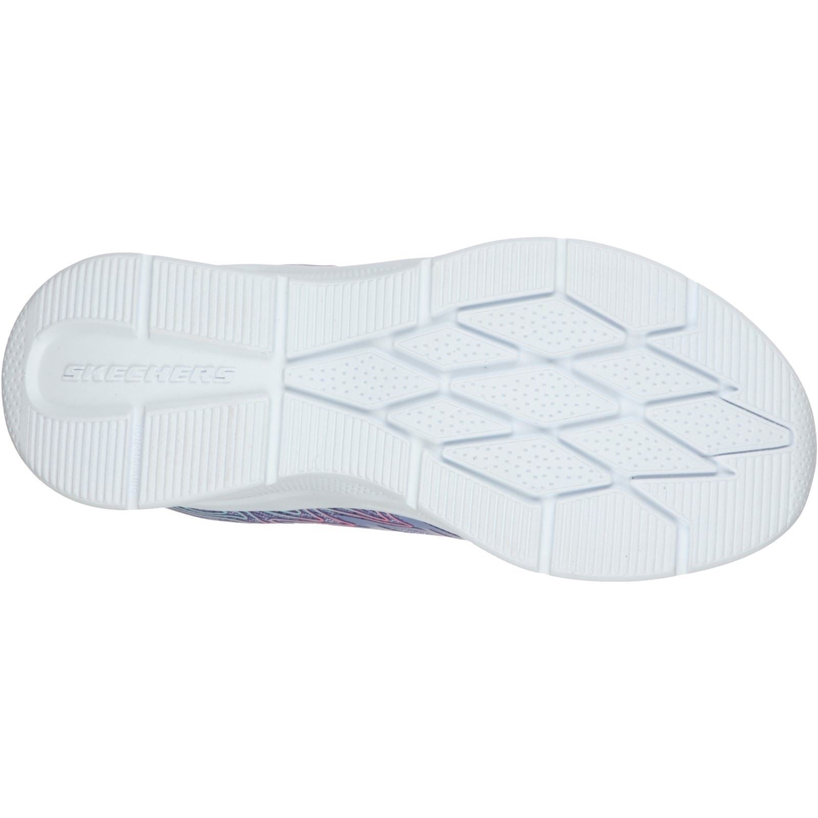Skechers (GAR302468L) Childrens Sports Microspec Bold Delight Shoes in UK 1.5 to 13.5