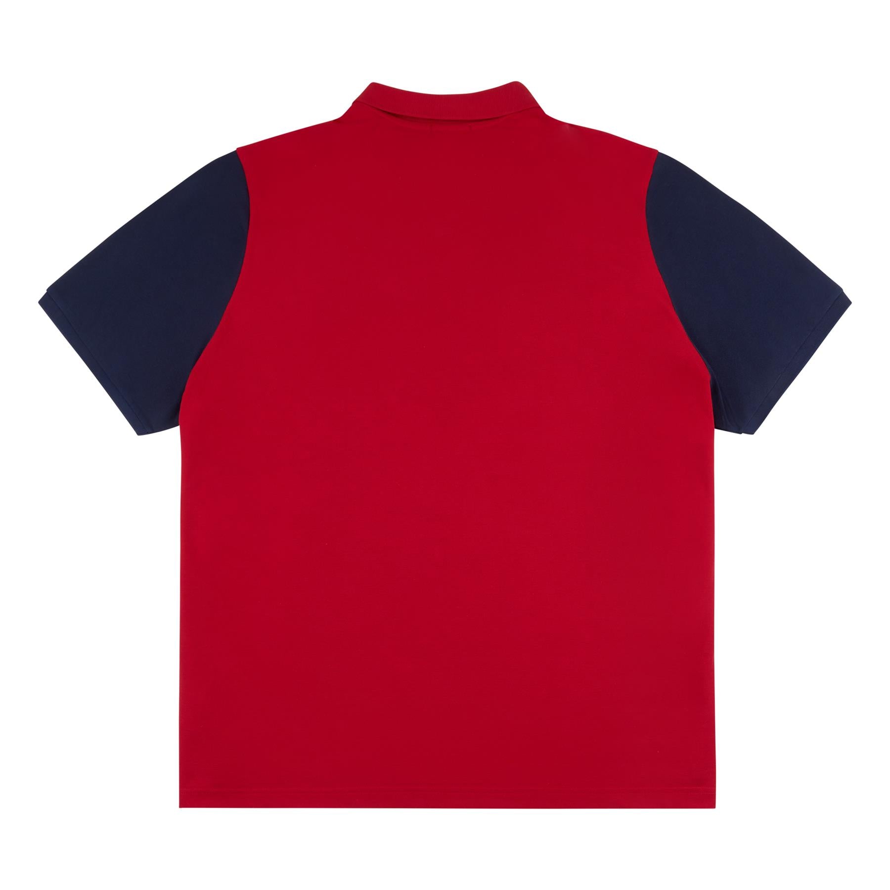 Men U.S. Polo Assn. Uspa Angled Cut And Sew Polo Neck Shirt