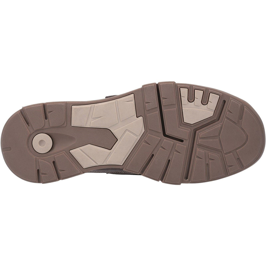 Hush Puppies Fabian Touch Fastenings Touch Fastening Mens Shoes in Coffee