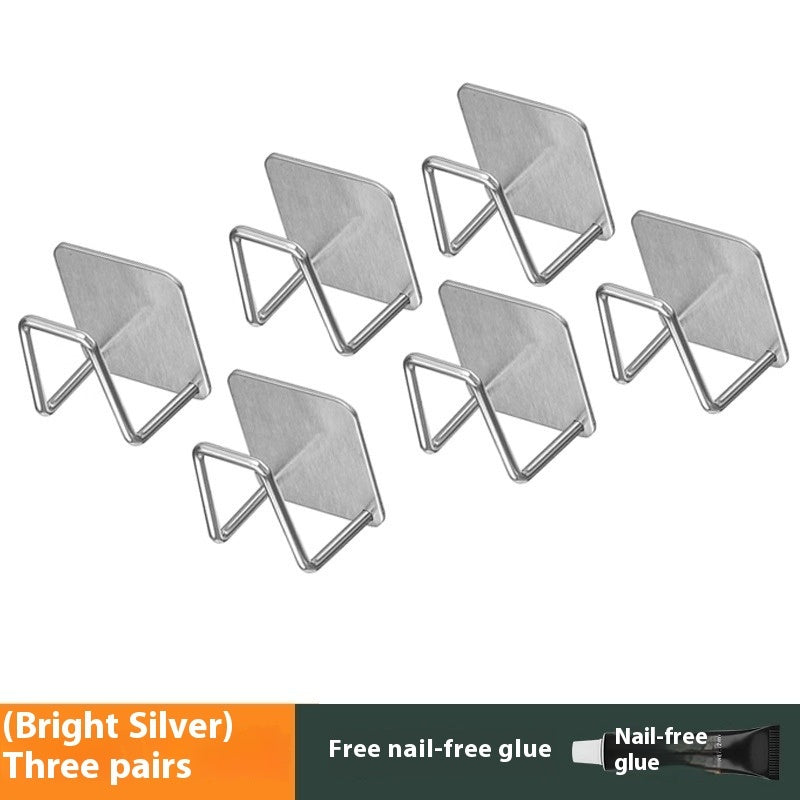 Kitchen Rack Punch-free Wall Hanging Pot Storage Rack