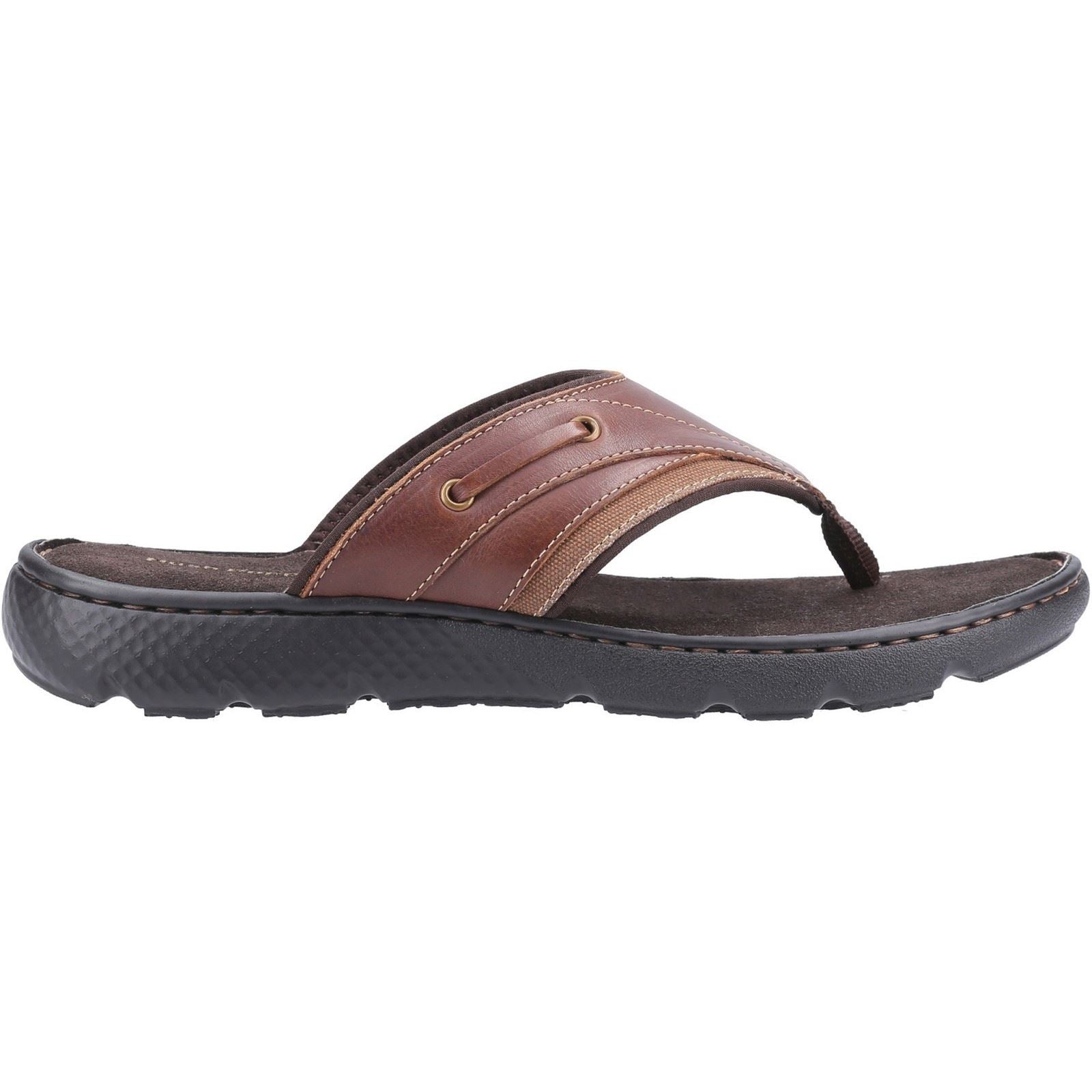 Hush Puppies Connor Flip Flop Men's Summer in Brown