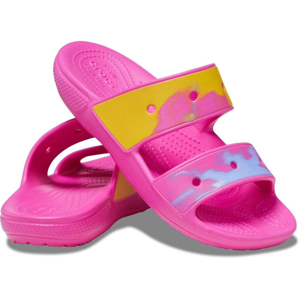 Crocs Unisex's Adult Classic Ombre Sandal in 2 Colours, Sizes 4 to 8