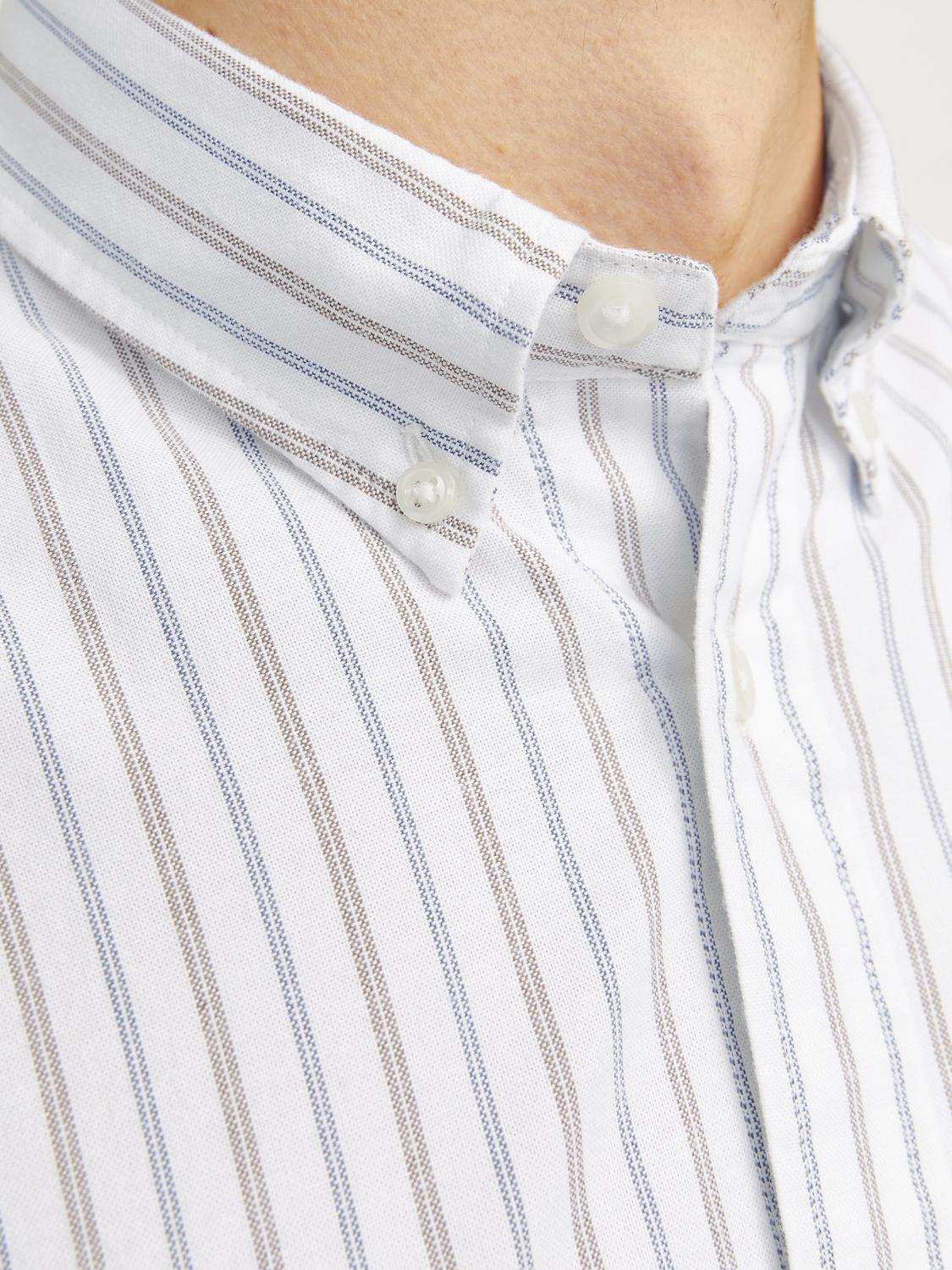 Jack & Jones Oxford Shirt With Long Sleeves For Men (JPRBLUBROOK) in 8 Colours, L-XL