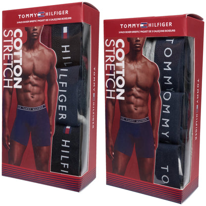 Tommy Hilfiger Mens Cotton Stretch Boxer Briefs Trunks Underwear S-XL 3-12 Pack