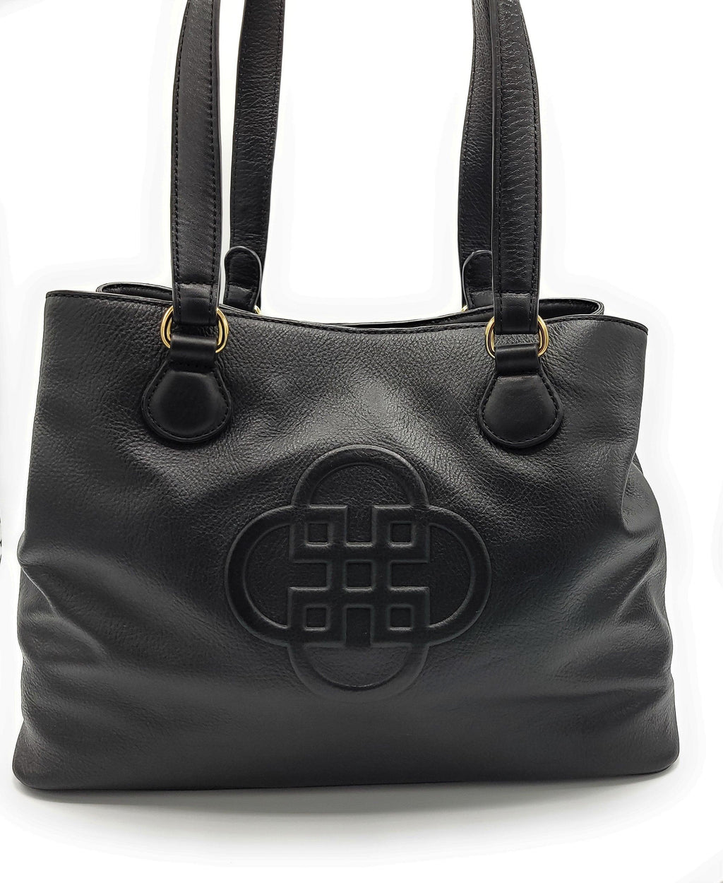 SADDLER ROSIE Real Leather Designer Twin Strap 3 Section Shoulder Bag