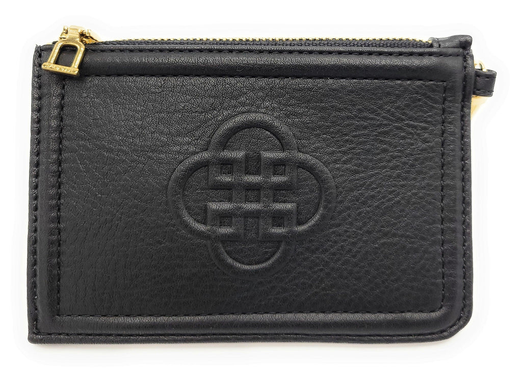 SADDLER PIPER Real Leather Designer Top Zip Card Holder| Gift Boxed